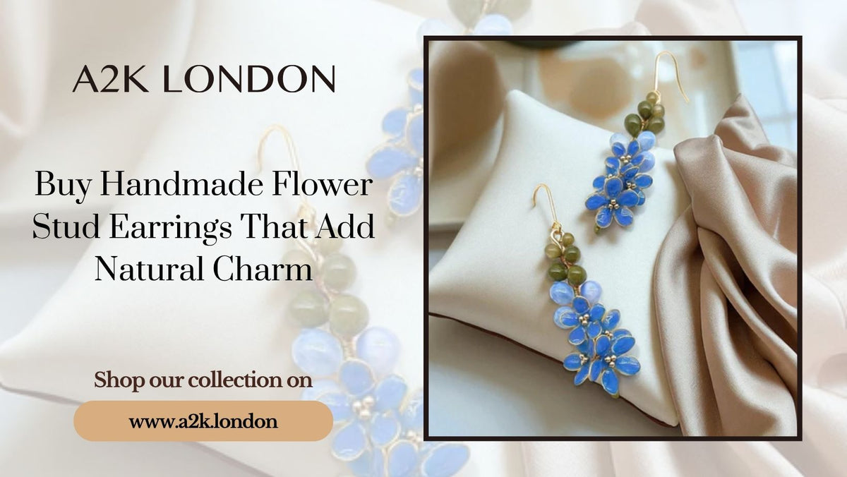 Buy Flower Stud Earrings That Add Natural Charm