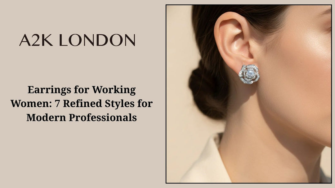 Earrings for Working Women: 7 Refined Styles for Modern Professionals