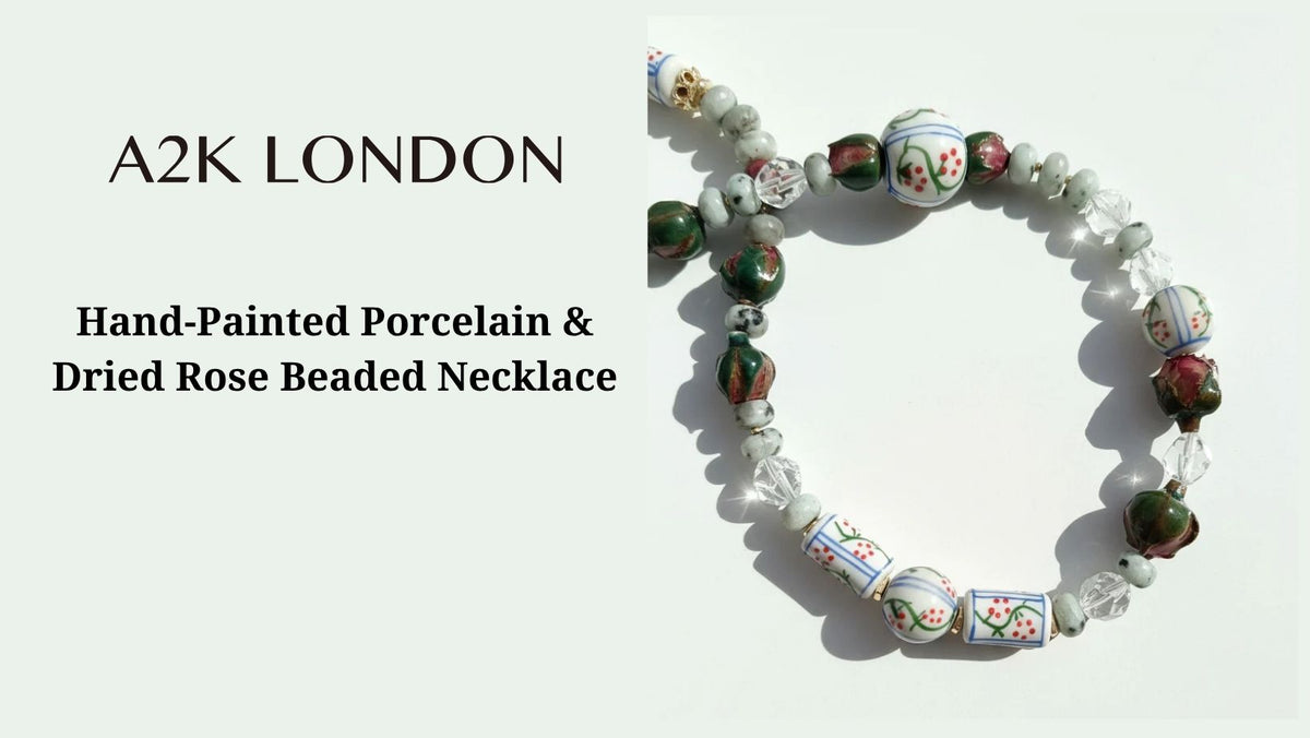 How to Style a Hand‑Painted Dried Rose Necklace for Any Occasion