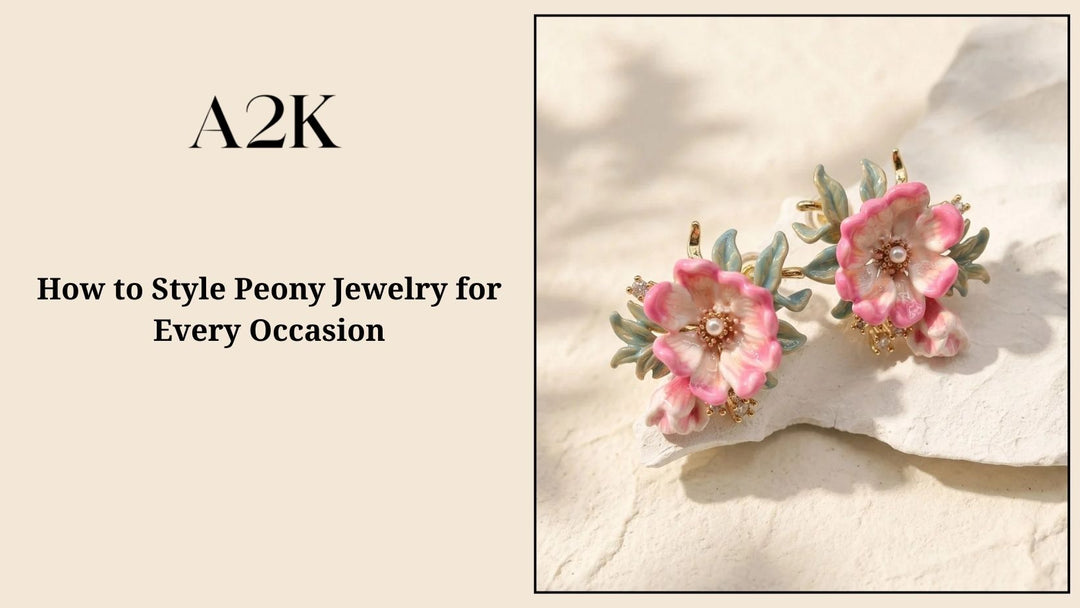 How to Style Peony Jewelry for Every Occasion