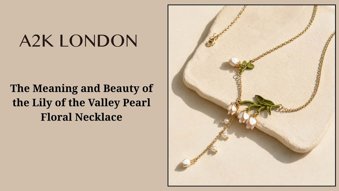 The Meaning and Beauty of the Lily of the Valley Pearl Floral Necklace