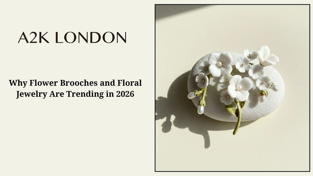 Why Flower Brooches and Floral Jewelry Are Trending in 2026
