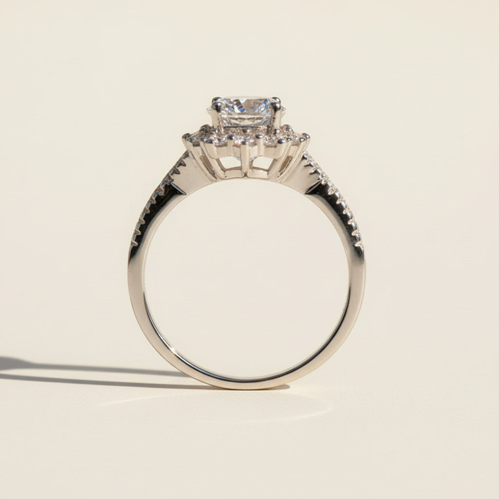 2ct Lab Grown Moissanite Ring