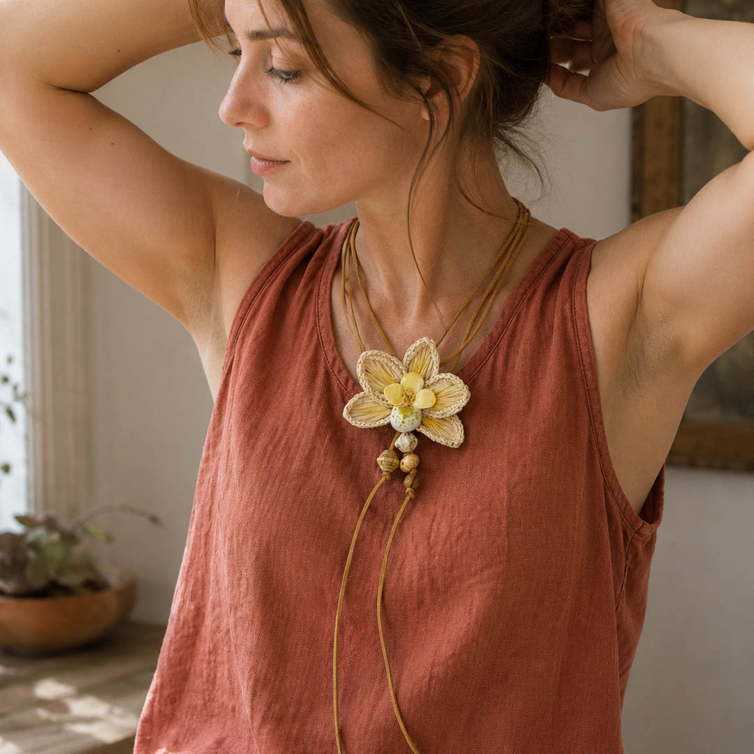 Macrame Convertible Crossbody Bag