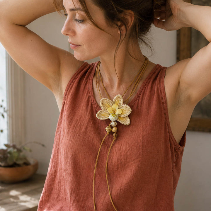 Macrame Convertible Crossbody Bag