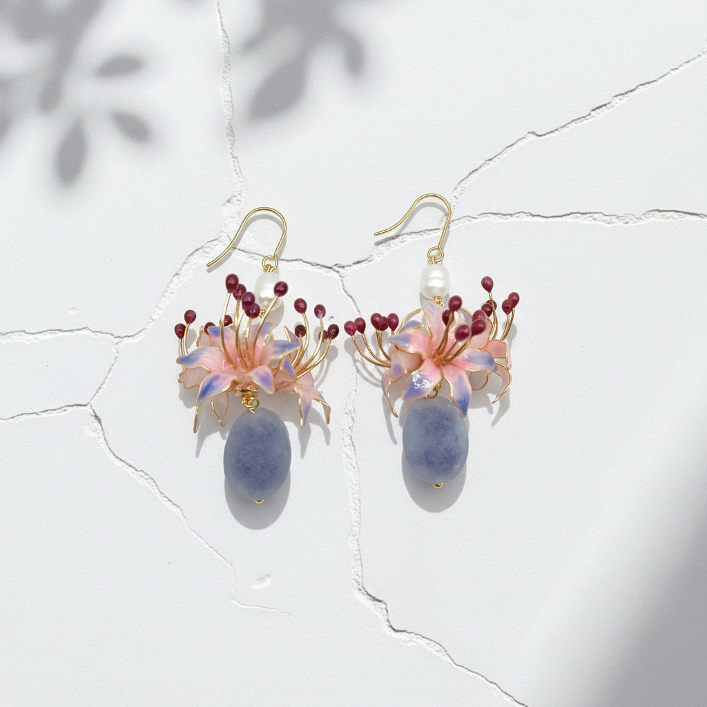 nature inspired earrings