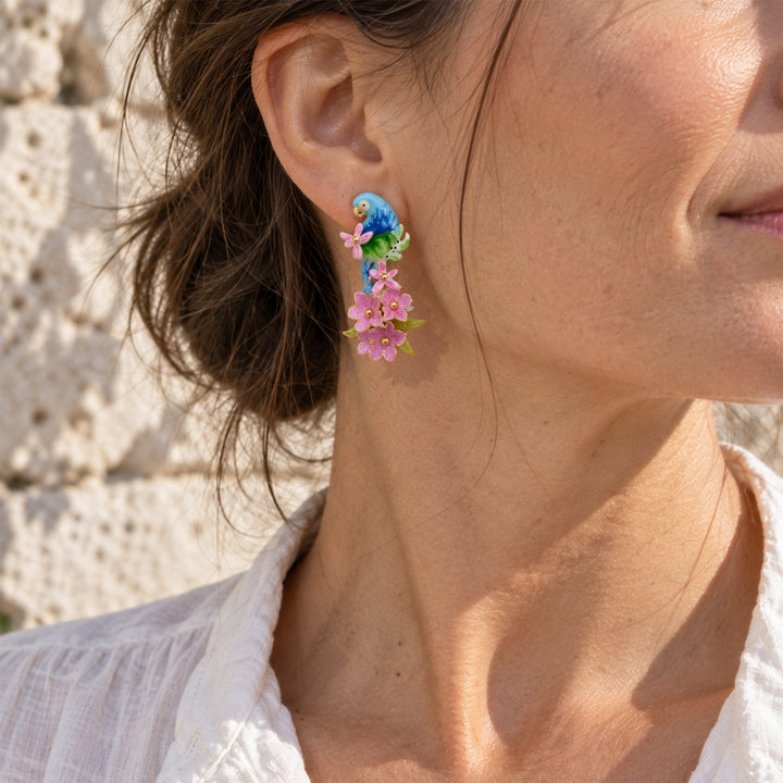 A close-up of a woman&