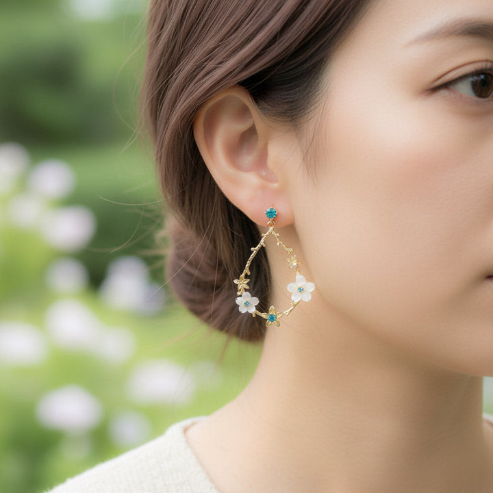 Floral Birthstone Drops