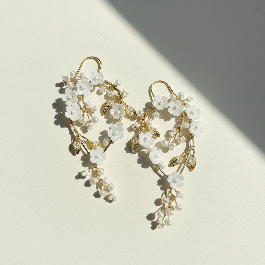 Bridal Blossom Earrings