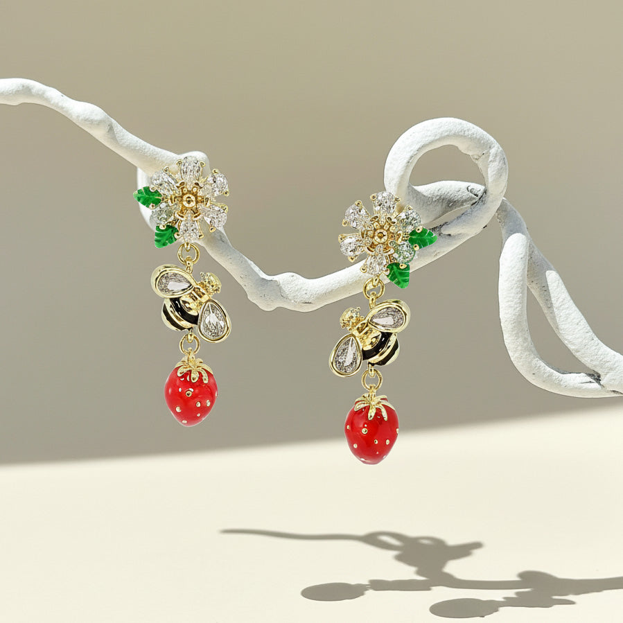 nature inspired earrings