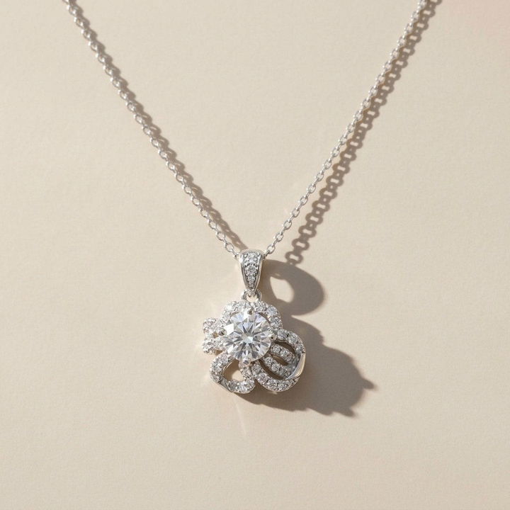 Moissanite Zodiac Necklace