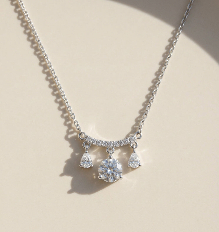 Moissanite Zodiac Necklace
