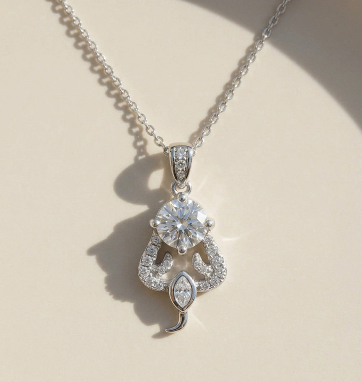 Moissanite Zodiac Necklace