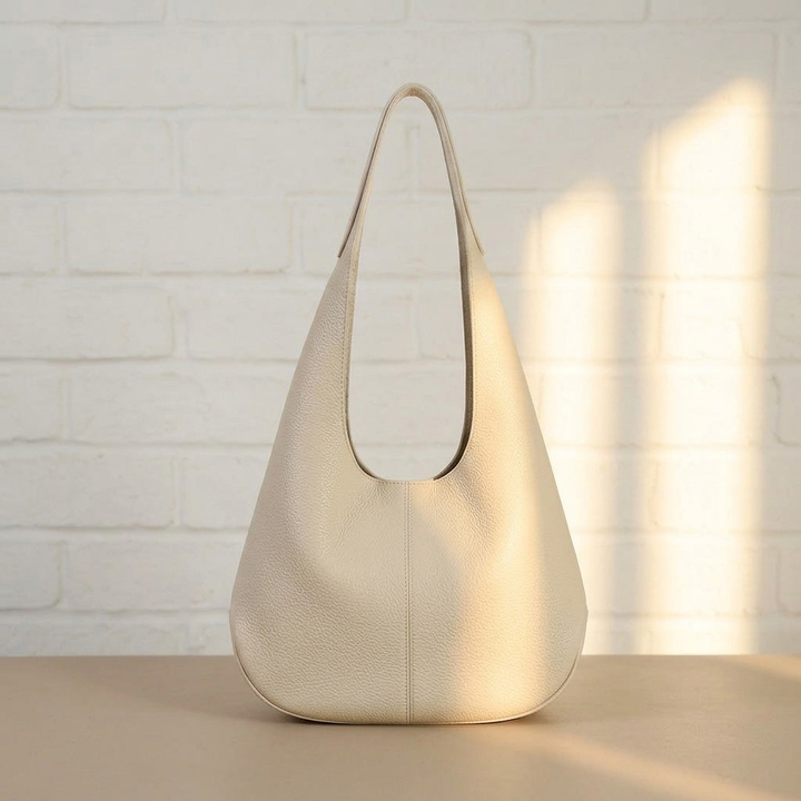 Soft Slouchy Leather Shoulder Bag