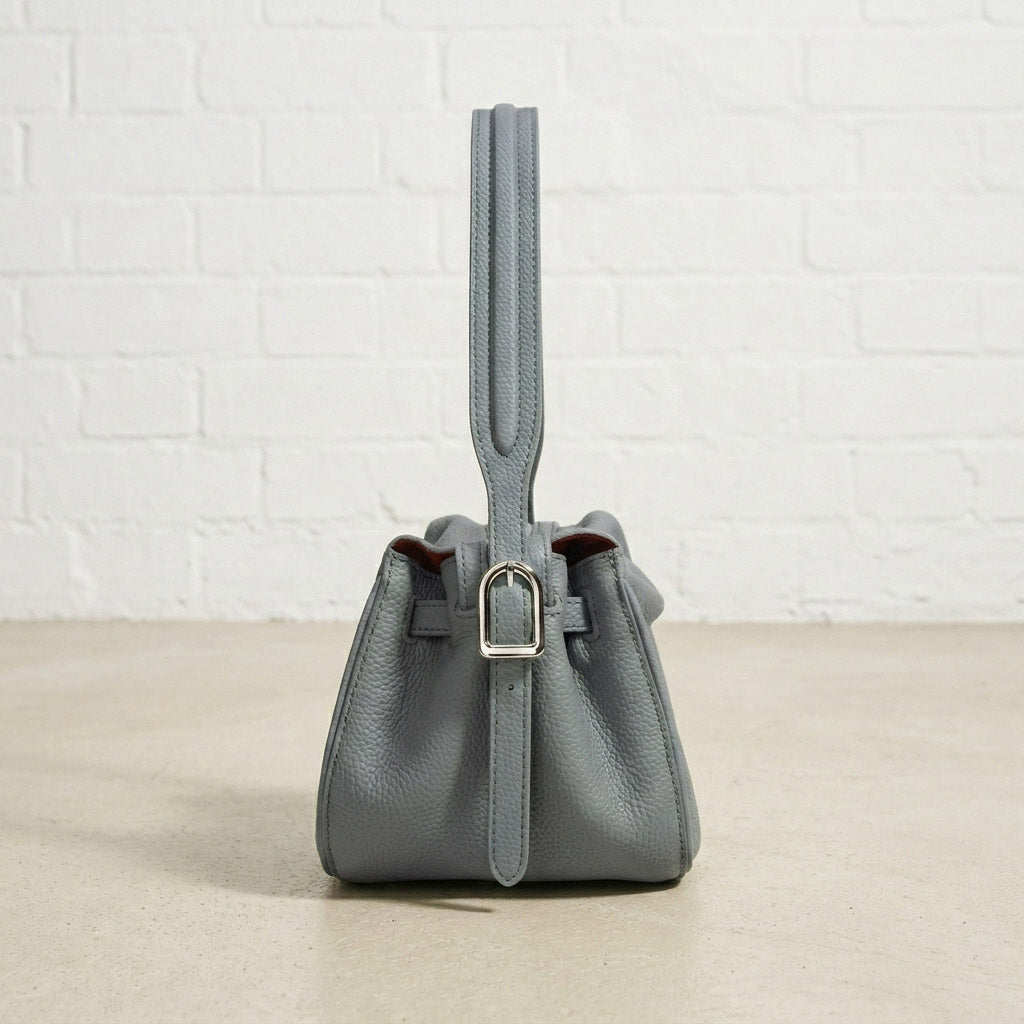 Soft Grain Leather Mini Shoulder Bag