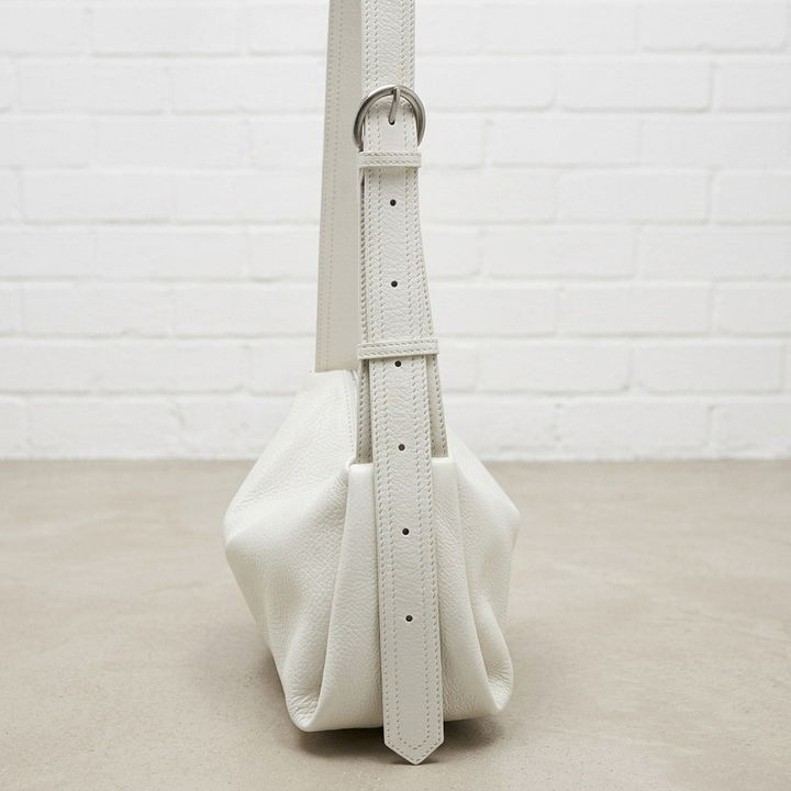 Soft Grain Leather Shoulder Bag