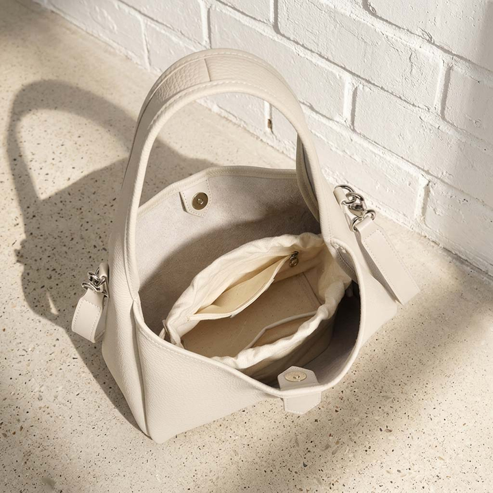 Soft Leather Hobo Shoulder Bag